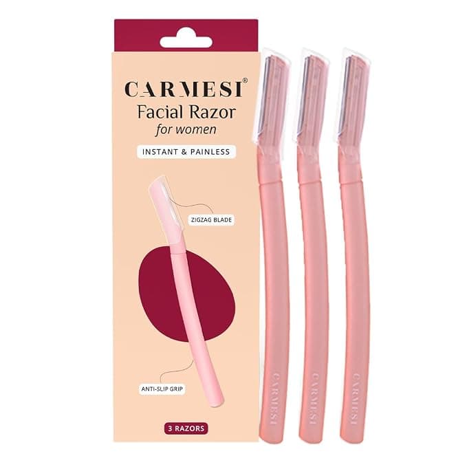 Carmesi Reusable Face Razor for Women Facial Hair