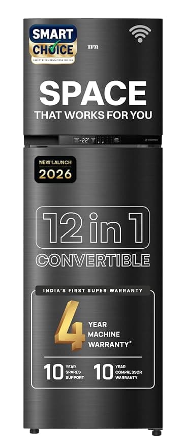 IFB Convertible Frost Free Refrigerator IFBFF 383CYKSETU