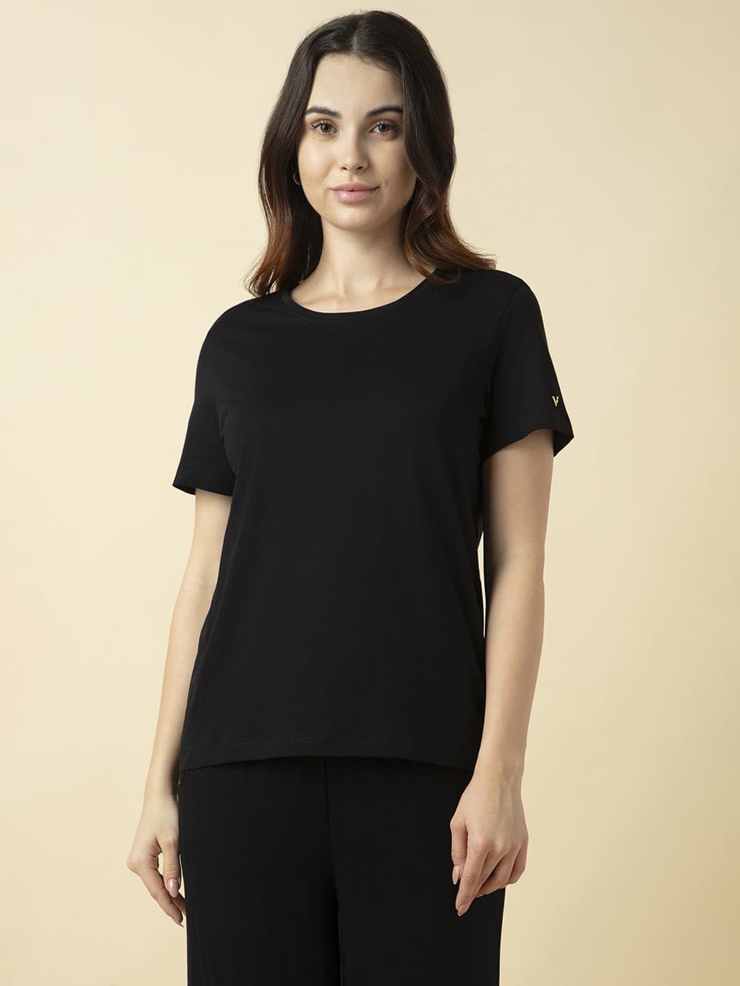 Van Heusen - Van Heusen Women Cotton Relax Fit Lounge T Shirt