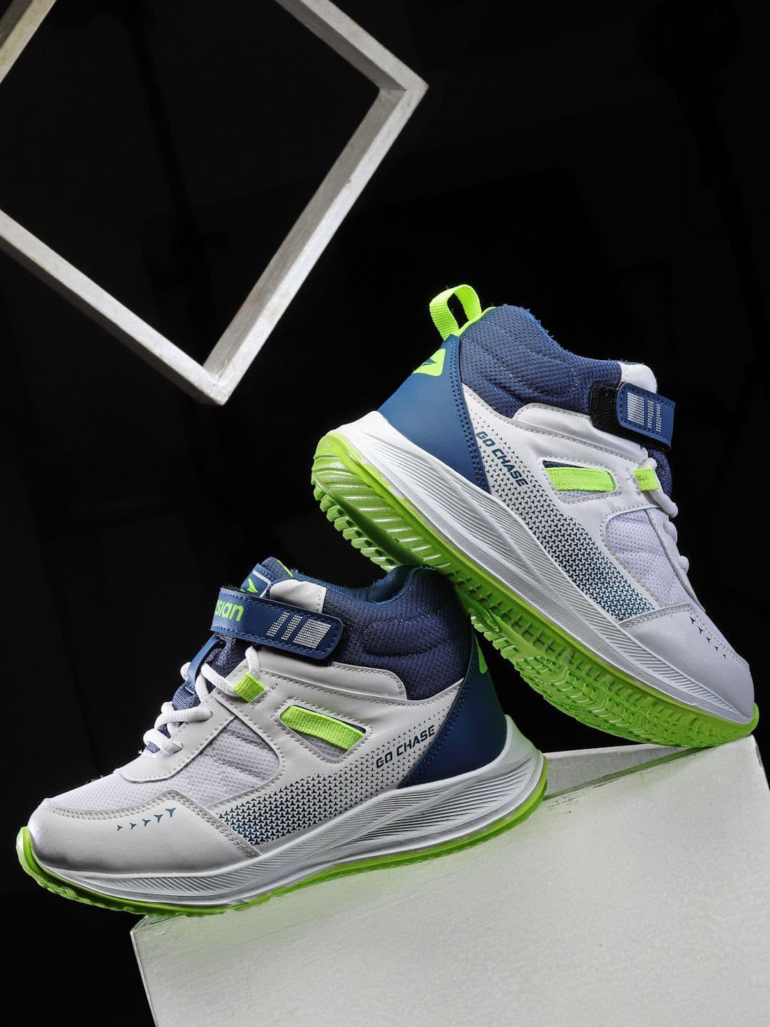 ASIAN - ASIAN Boys Mesh Running Non-Marking Lace-Ups Shoes