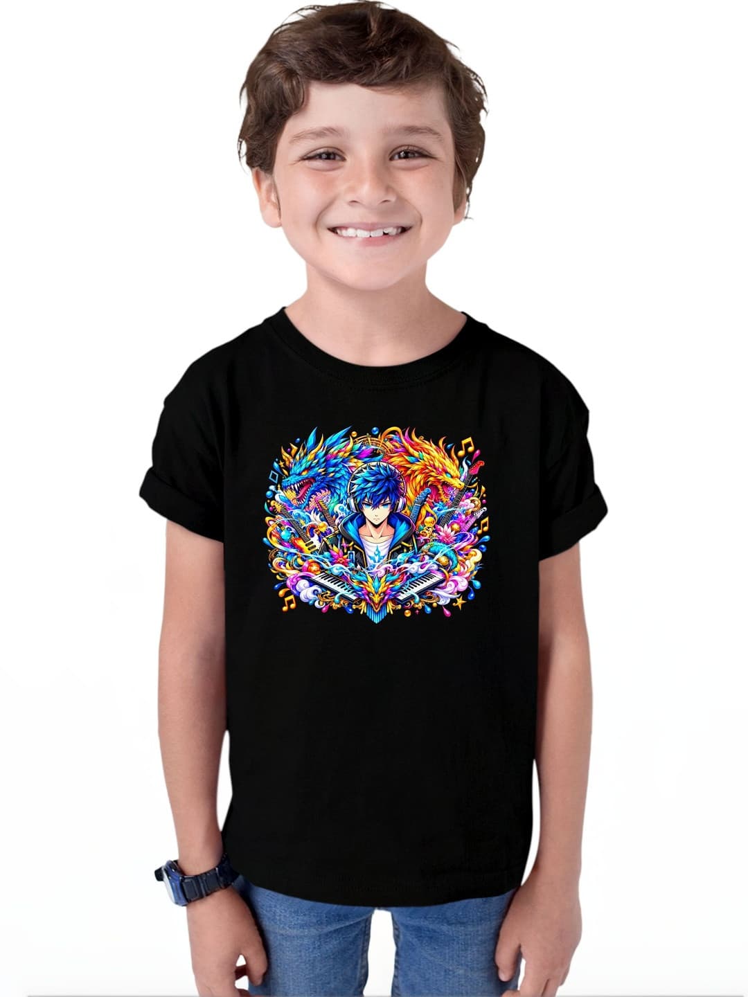 Printabulous Unisex Printed Pure Cotton T-shirt