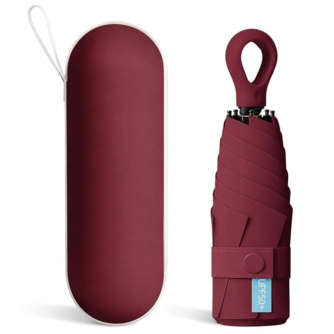 Zemic Umbrella Protection Windproof Hook Maroon