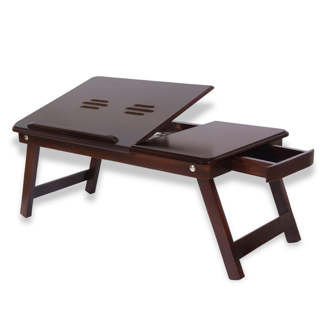 Fabulo Wooden Laptop Table Walnut