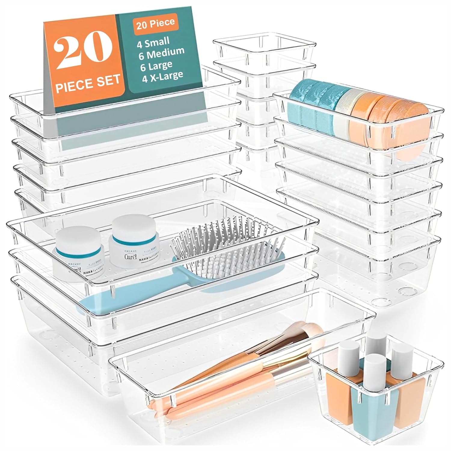 JD FRESH Organiser Unbreakable Multi Purpose
