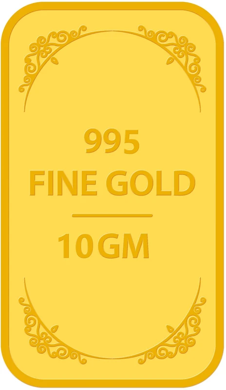 Muthoot Pappachan 24K 10 g Gold Bar