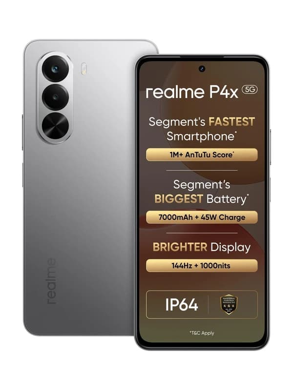 realme P4x 5G | Speed Meets Stamina | BBD price at ₹22,999*